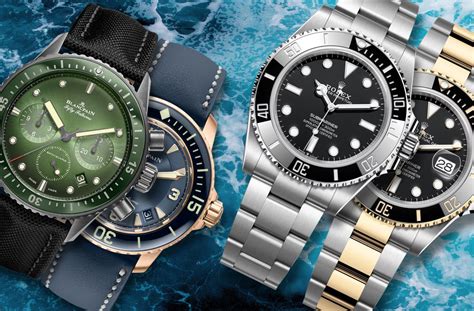 blancpain fifty fathoms oder rolex submariner|blancpain fifty fathoms foam.